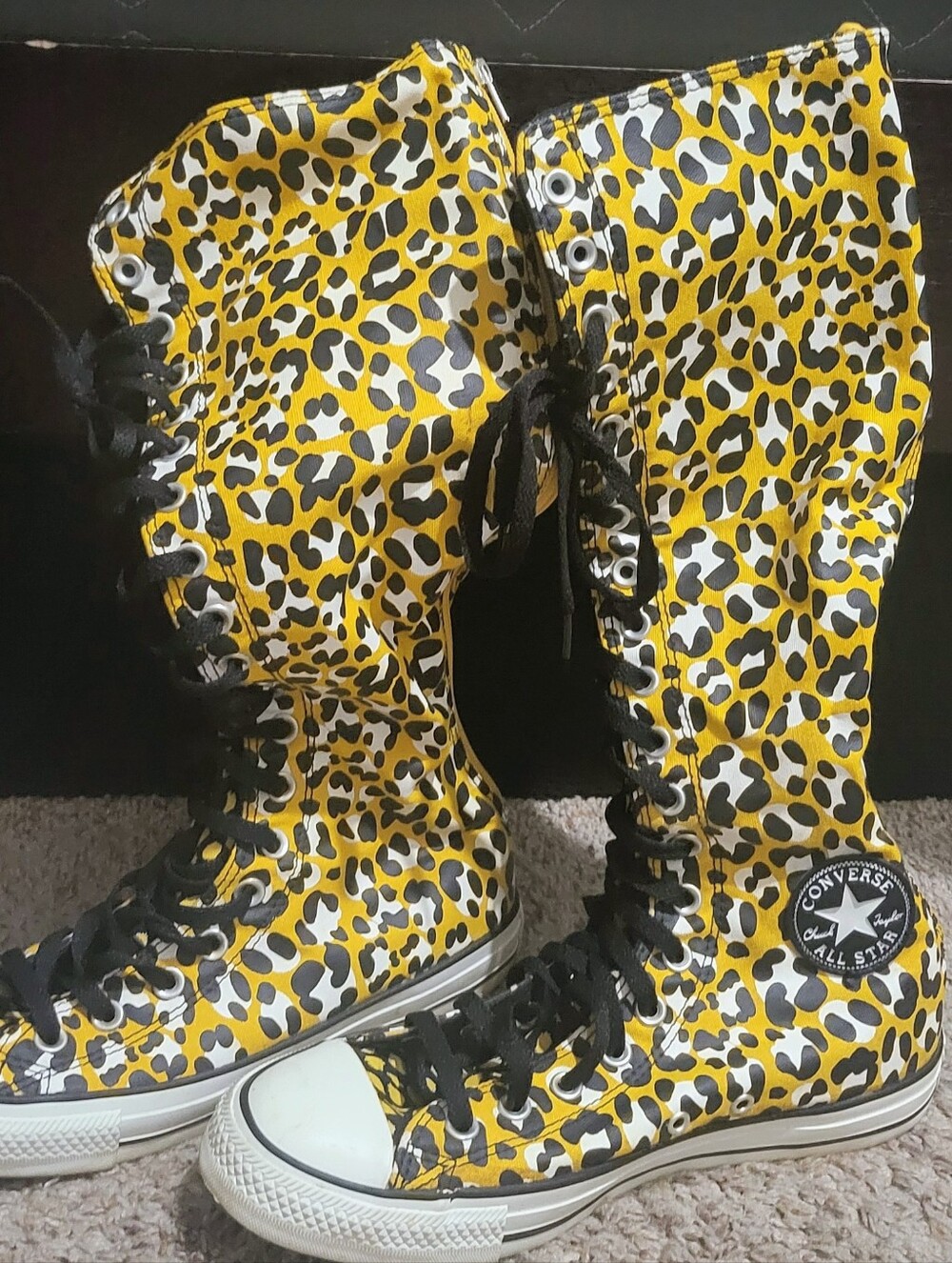 Converse Chuck Taylor Leopard Print High-Top Shoes - Picture 2 of 4